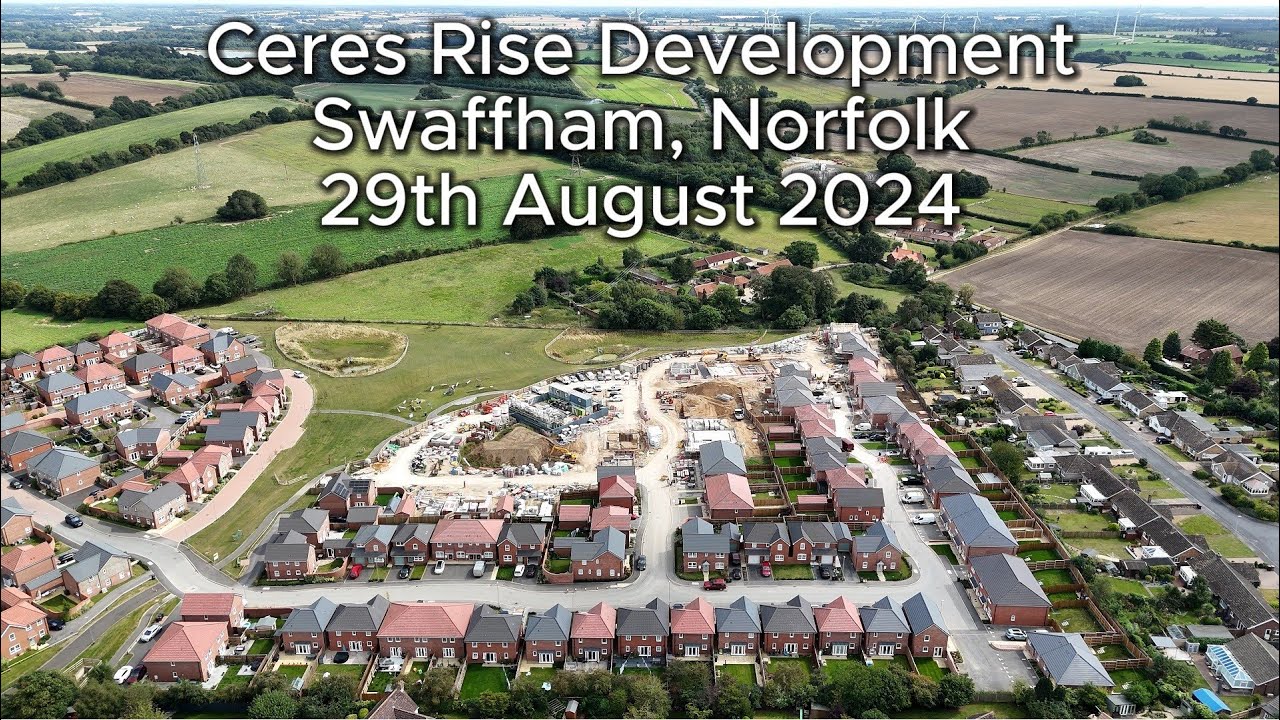 Ceres Rise development, Swaffham - 29/08/24