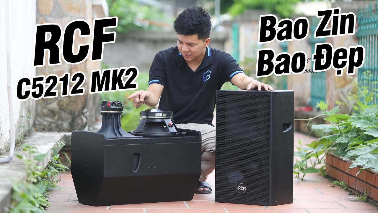 Loa RCF C5212 MK2 Made in Italy Siêu Đẹp Cập Bến - 38tr/đôi