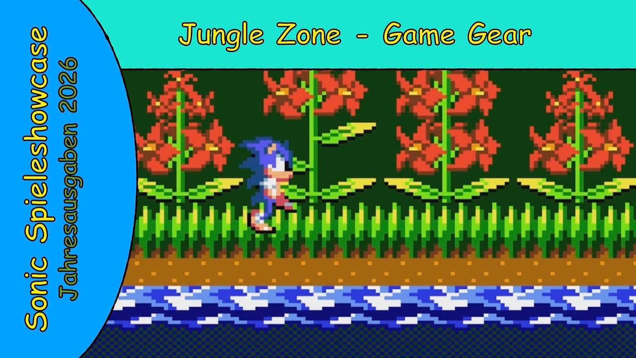 Sonic Spieleshowcase (2026) 🦔 Sonic the Hedgehog (Game Gear) - Jungle Zone