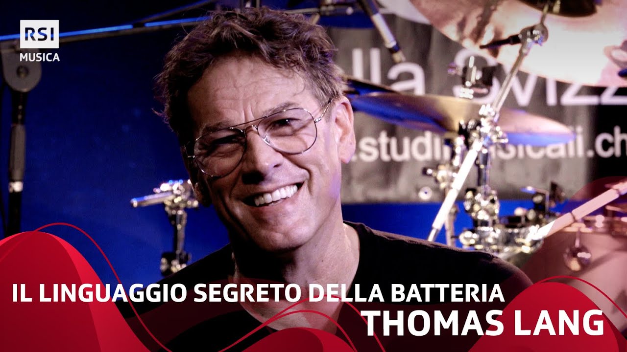 Thomas Lang e il linguaggio segreto della batteria | RSI Musica