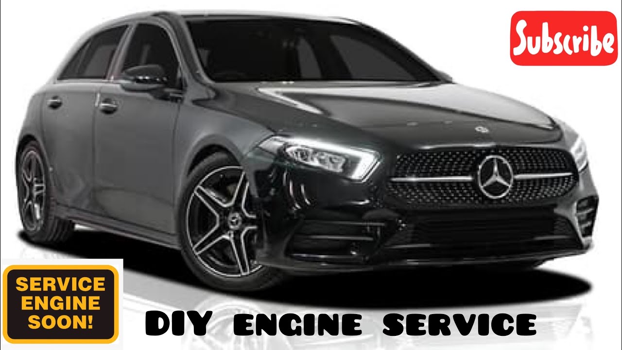 How to service your own car! Mercedes Benz A180D Quick Service DIY