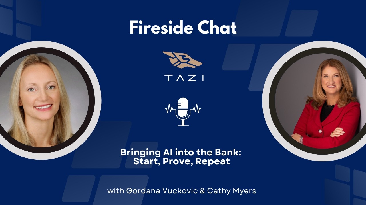 Bringing AI into the Bank: Start, Prove, Repeat