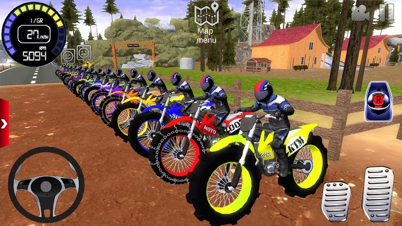 Impossible Bike Stunts Driving - Dirt Bikes Racing Simulator 2026 For Android IOS Mud gameplay [FHD]