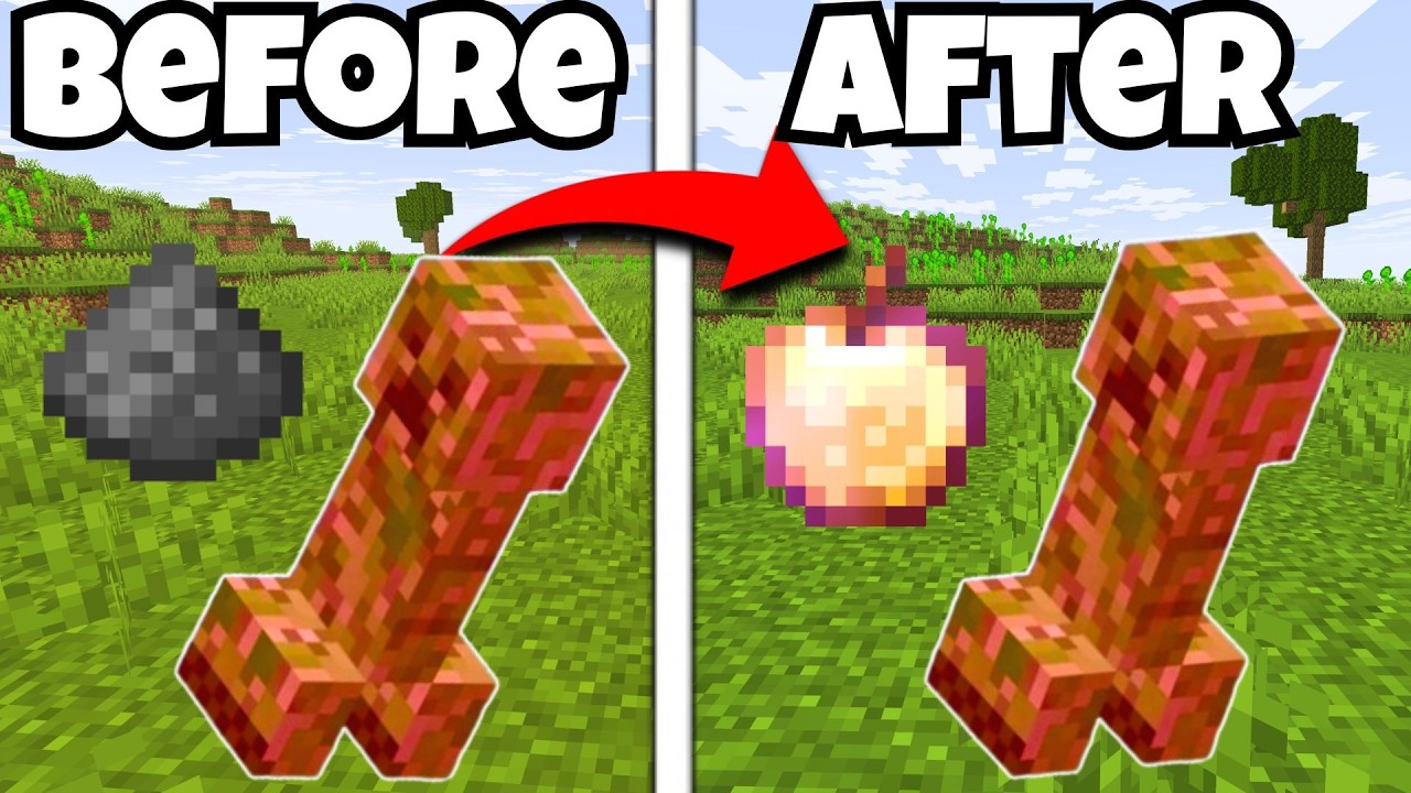Minecraft But Everything Has Random Drops