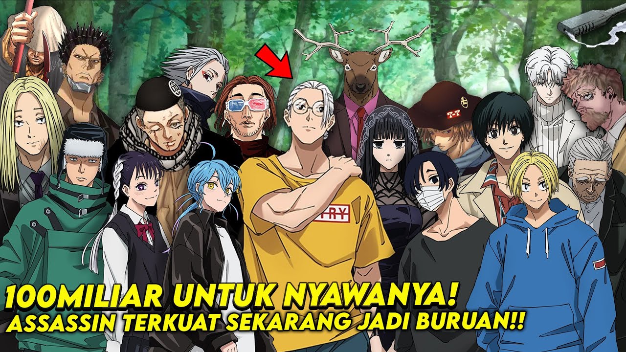 Sakamoto Days S1-S2 TAMAT! Dulu Assassin No1, Kini Diincar Assasin 1 Negara Gegara Bounty 100 Miliar
