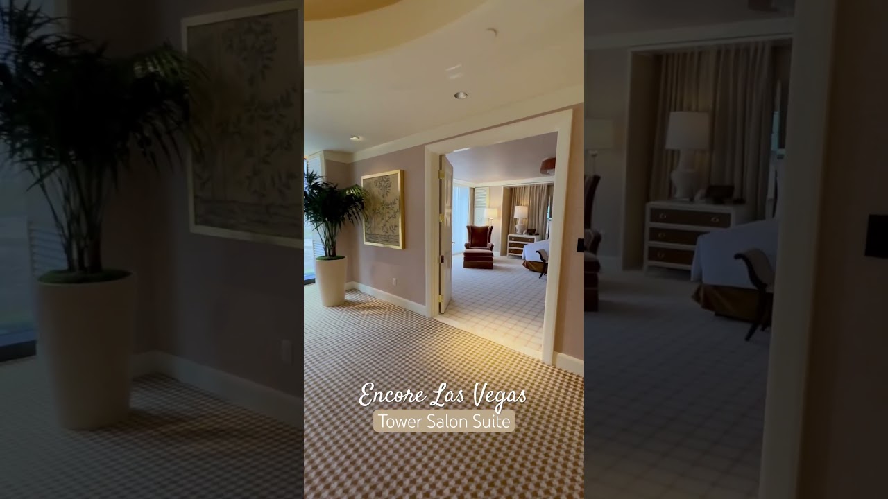 Encore Las Vegas Tower Salon Suite Room Tour