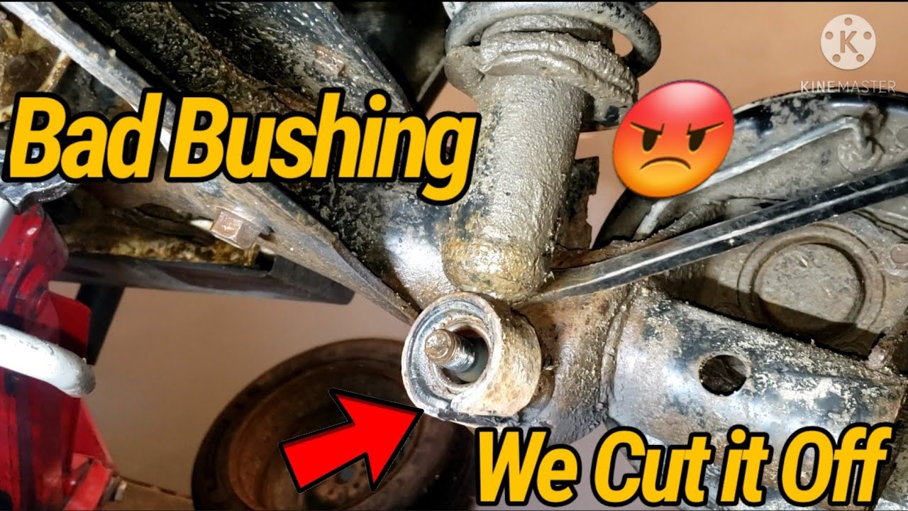 Rear shock is Seized Up, Stuck Bushing on Pontiac Vibe/Toyota Matrix