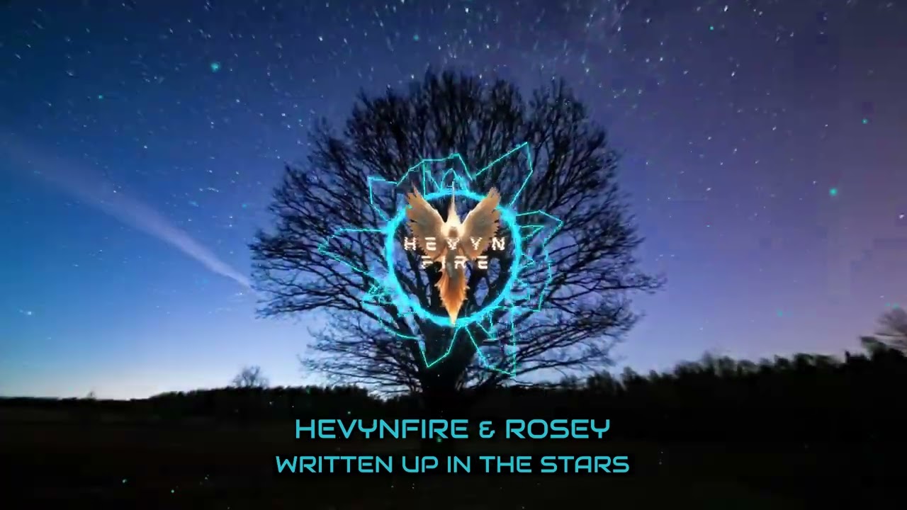 WRITTEN UP IN THE STARS - HEVYNFIRE & ROSEY (lyric video)