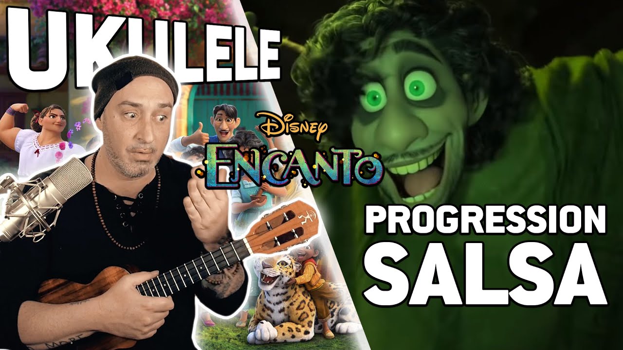 UKULELE TUTO : LA SALSA (We don't talk about Bruno/Encanto, la fantastique famille Madrigal Disney)