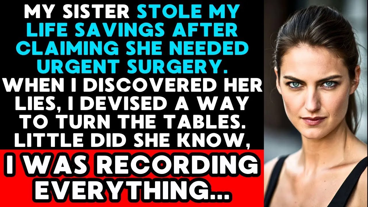 Sister Stole My Life Savings For Surgery   But I Caught Her Lies And Turned The Tables