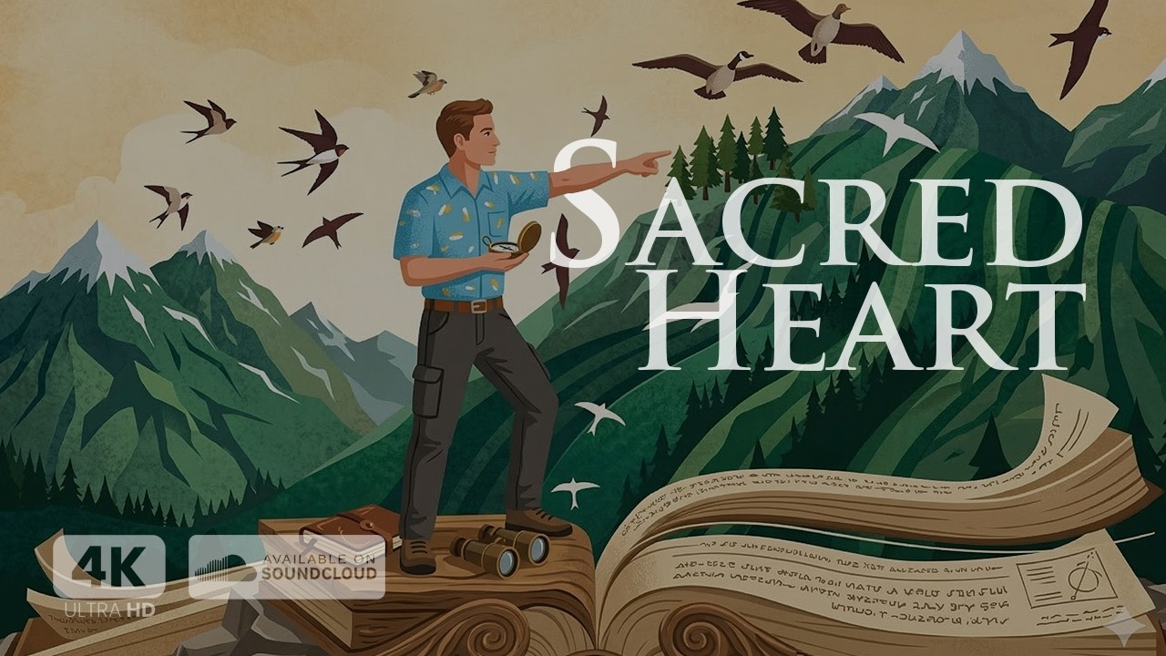 Sacred Heart - Modern Acoustic Indie Folk [Official Lyric Video]