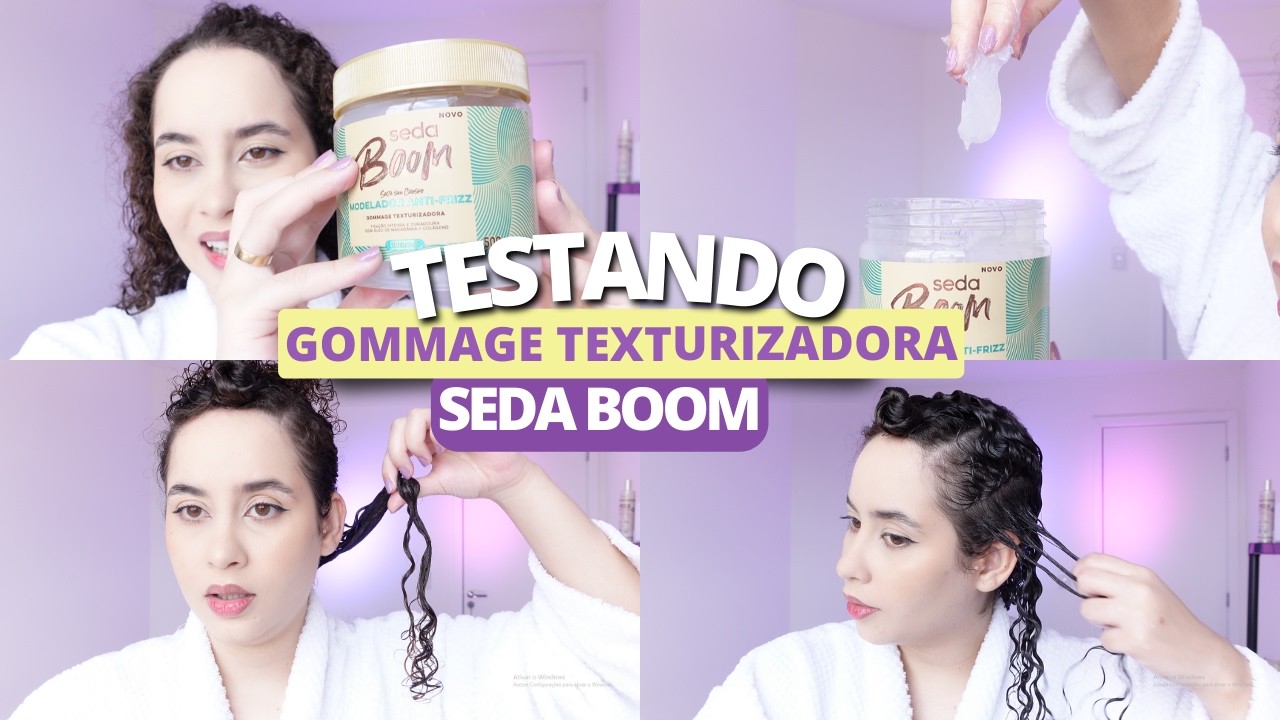 GOMMAGE TEXTURIZADORA - SEDA BOOM - TESTEI E ME SURPREENDI!