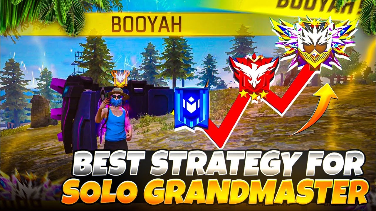 Solo Grandmaster Pushing 🔥 Full Rush Gameplay 🥶 | Solo Br Rank Push Tips And Trick