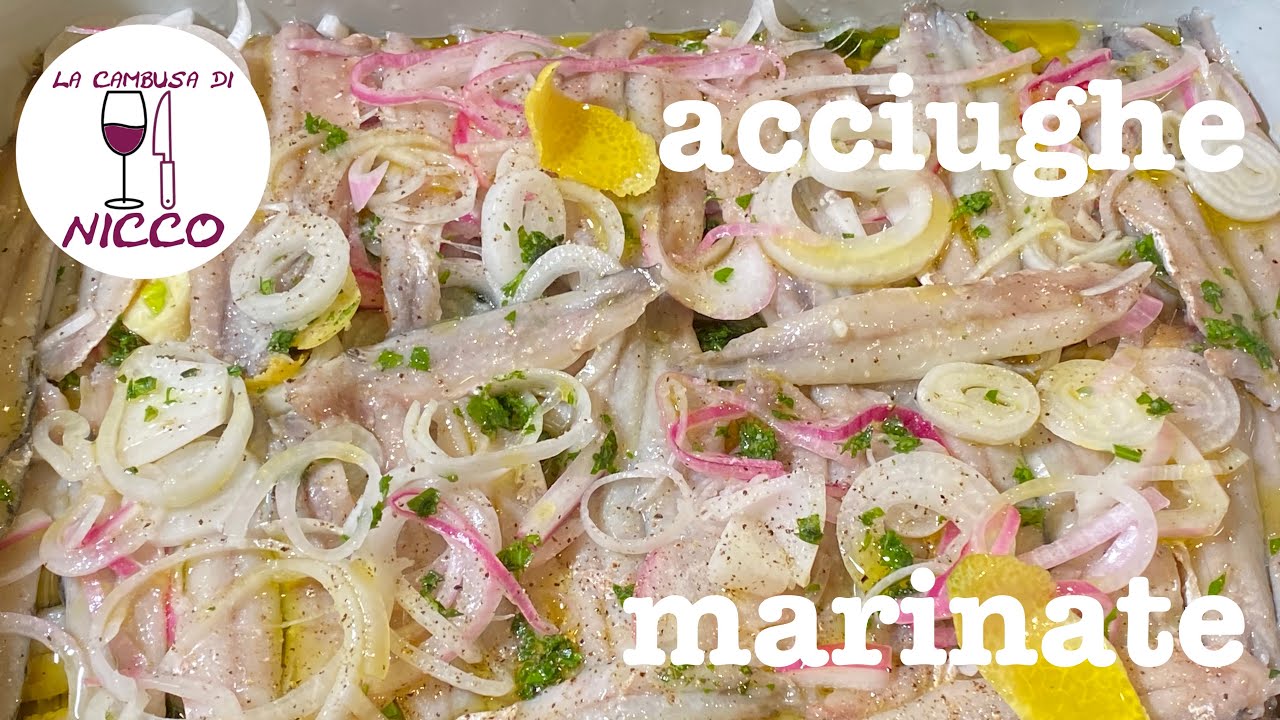 Acciughe Marinate