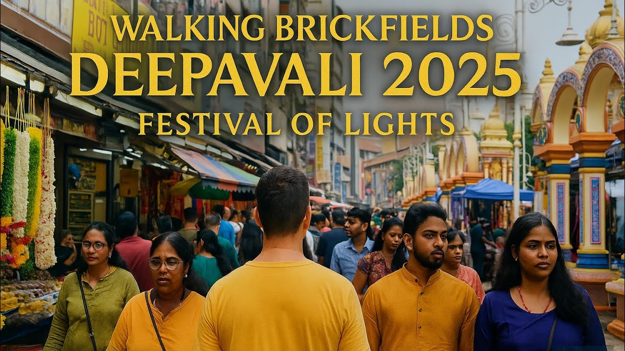 Walking Brickfields Deepavali 2025