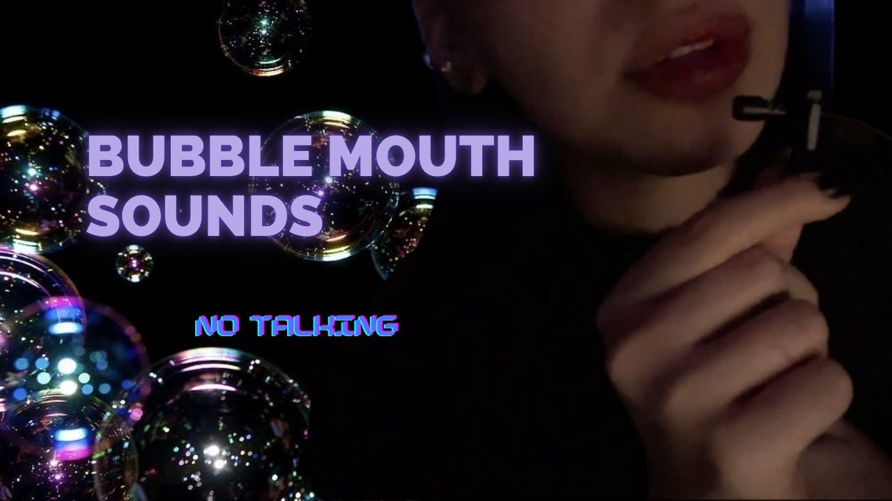 Afuera llueve y adentro t hago burbujas y mouthsounds para dormir uwu. No talking