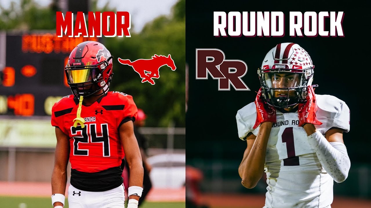 Round Rock vs Manor 🔥🔥 | Texas High School Football