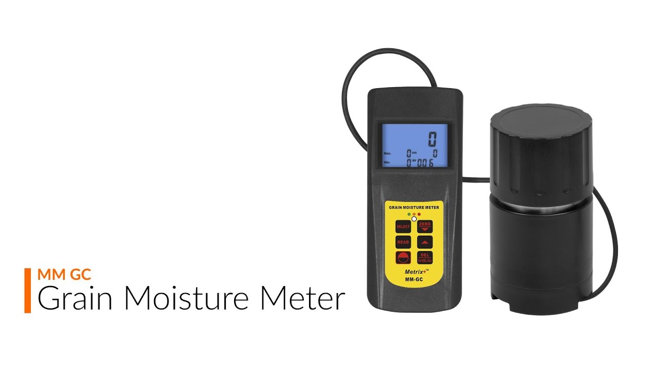 Metrix+ Grain moisture meter - MM GC - Operation guide