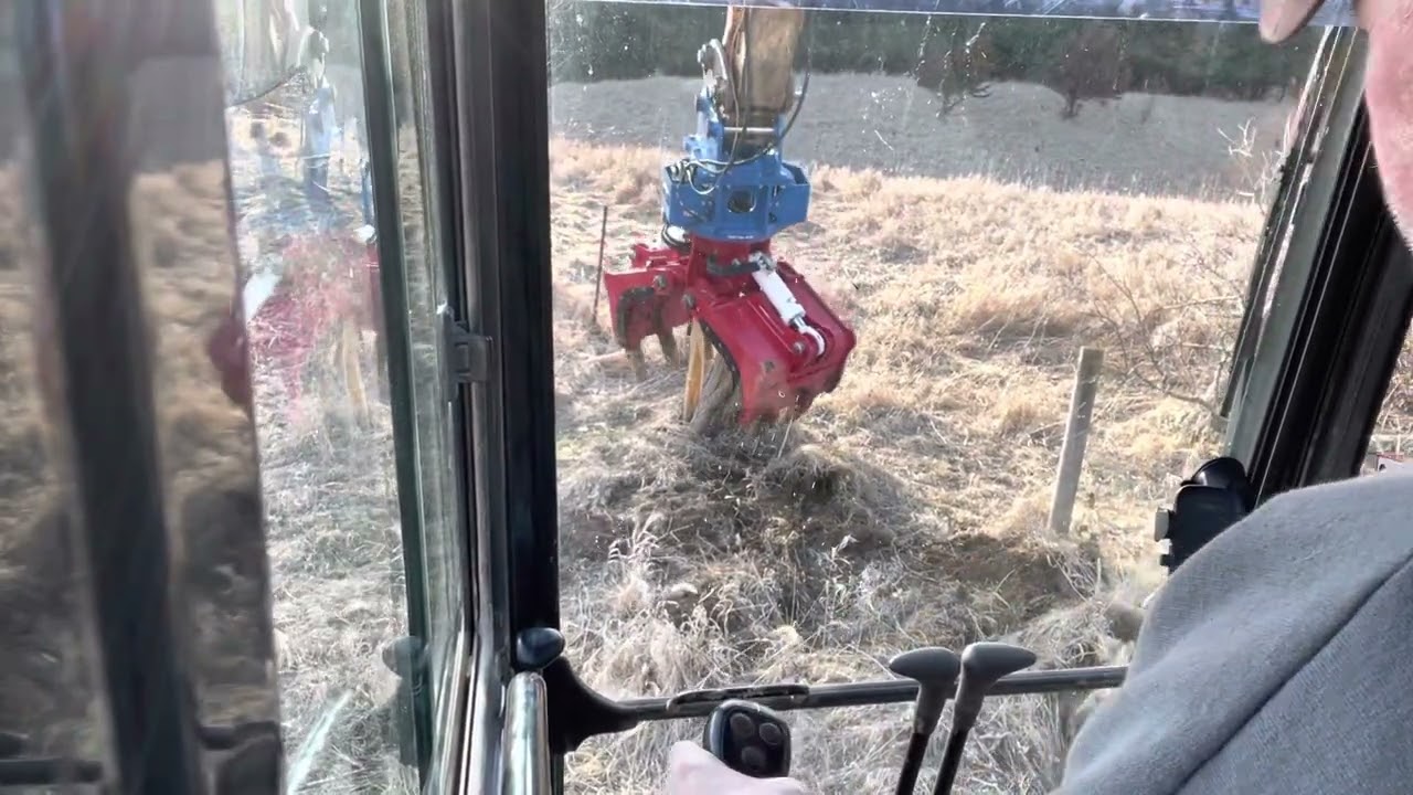 Breaking in the CMP Grapple and Grubbing out Mulberries