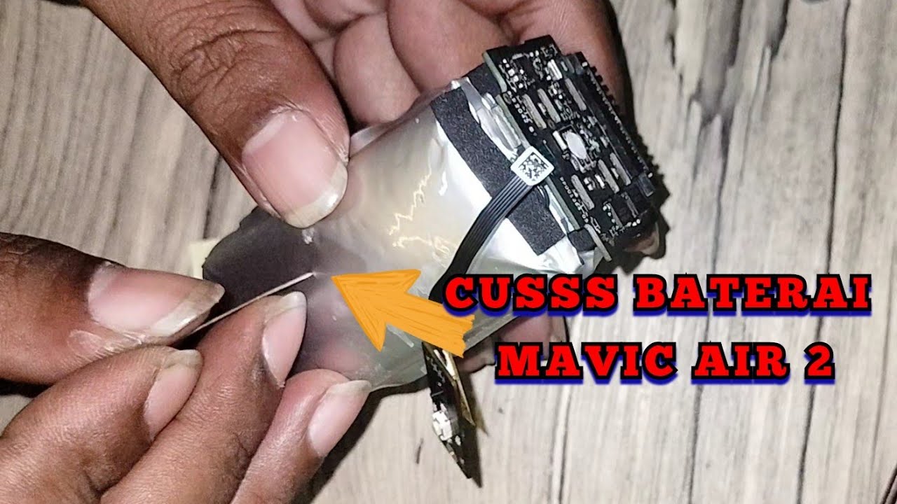 PERBAIKI BATTERY MAVIC AIR2 KEMBUNG || METODE CUSSS ☢️💢💢
