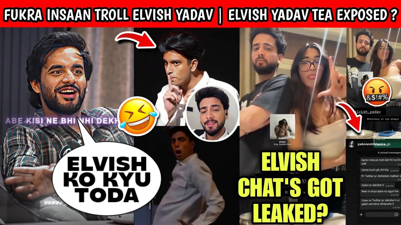 OMG!🤯 Fukra Insaan Troll Elvish Yadav In His New Show | Elvish Yadav Tea Got Exposed By This Girl !