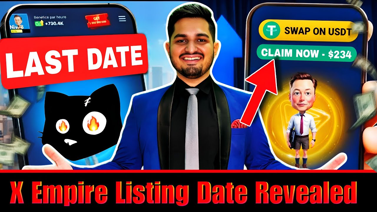 X Empire Airdrop Listing Date Revealed | CATS Airdrop Not Eligible Solution | RATS Kingdom Withdraw