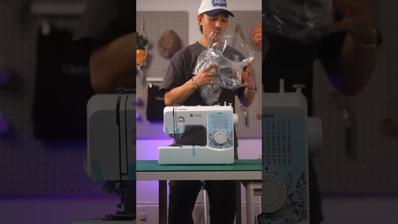 Best sewing machine for beginners coming soon, unboxing a new contestant rn👀 #sewing #sewingmachine