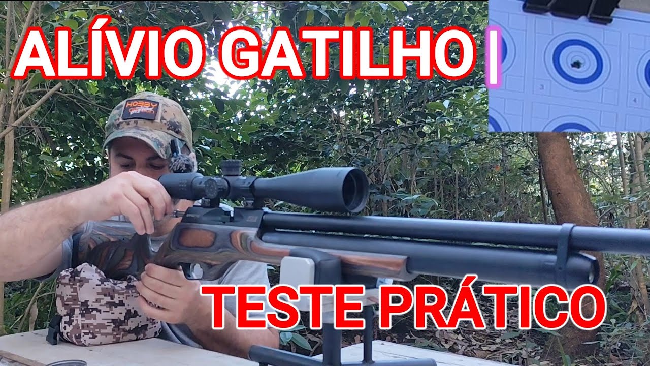 Alivio de gatilho da Effecto PX5 Pro - Resultado da intervenção em prova.