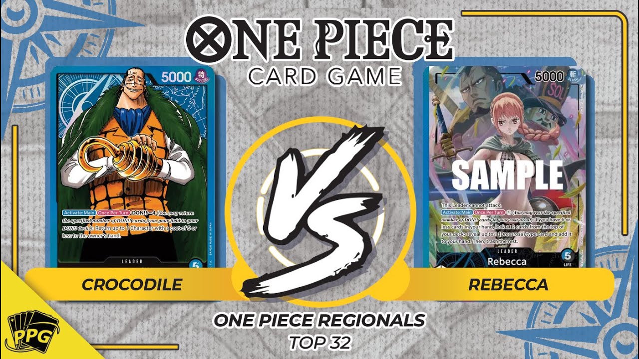 One Piece Knoxville Regional Tournament TOP 32 - Crocodile Vs Rebecca