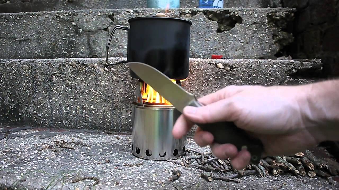 Breaking in the Bushbuddy Trekker Ultra 004 Wood Stove