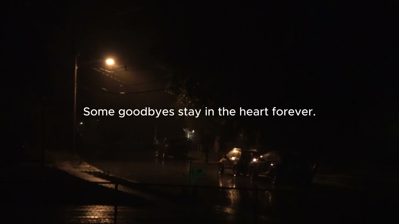 Some goodbyes stay in the heart forever (original music day3)