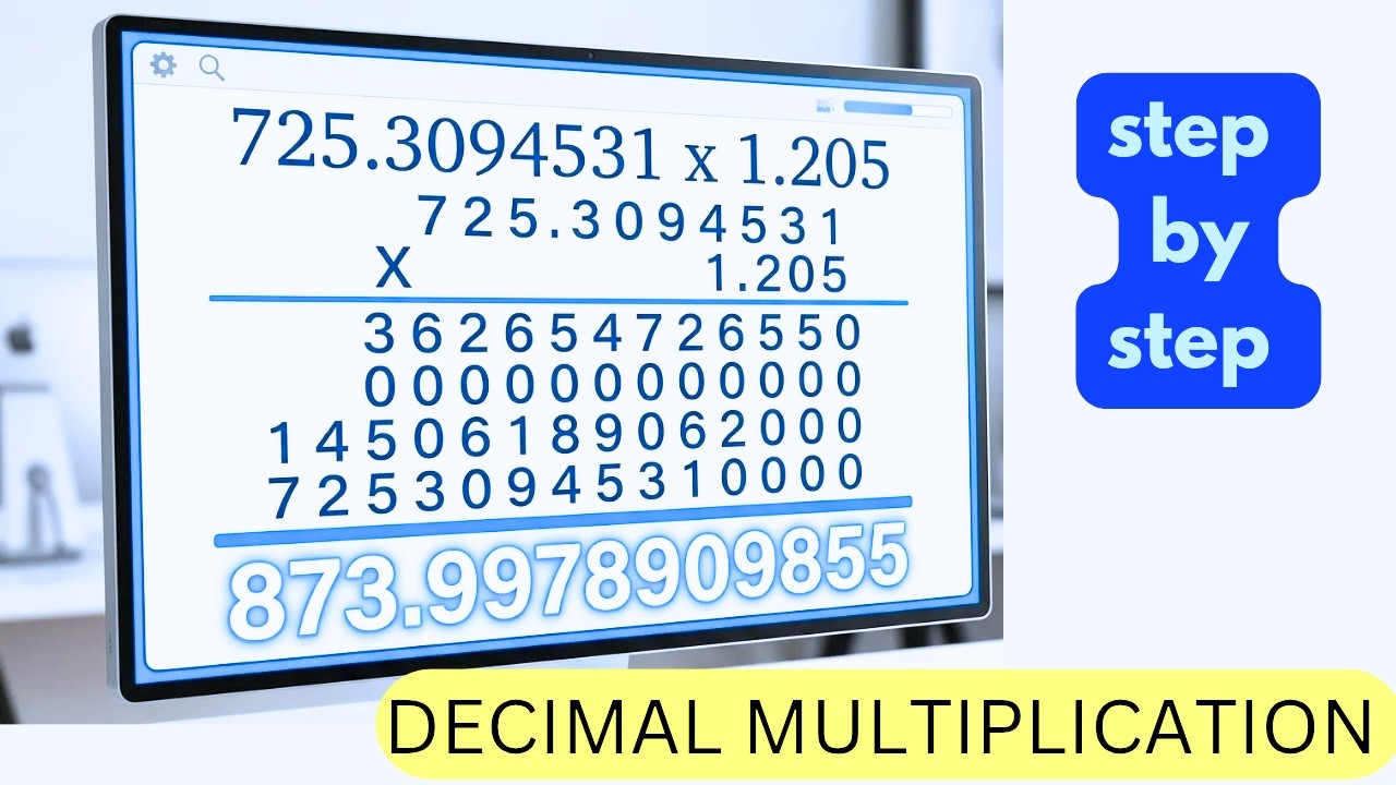 How to MULTIPLY DECIMAL number \\decimal ko multiply kaisy krein \\multiplying decimals