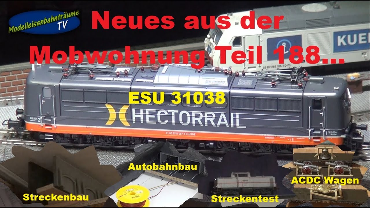 Mobawohnung 188: Die Strecke wächst...