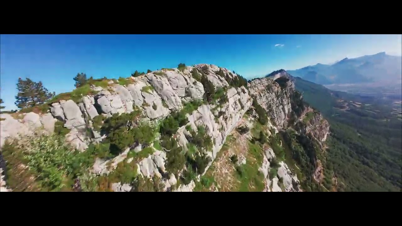 DJI air unit O4 PRO in cinemascope 5508 x 2160 pixel with gyroflow  - drone FPV cinematic footage