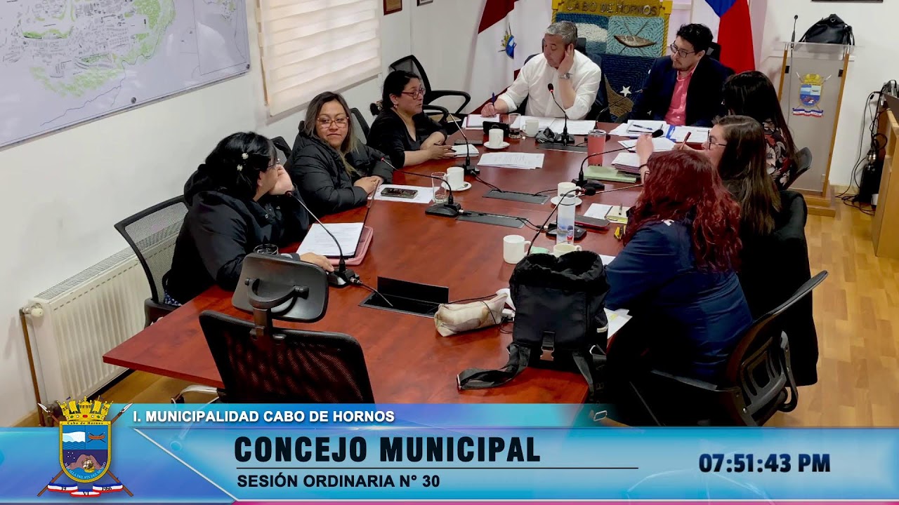 Sesión Ordinaria de Concejo N° 30 Fecha 21/10/2025