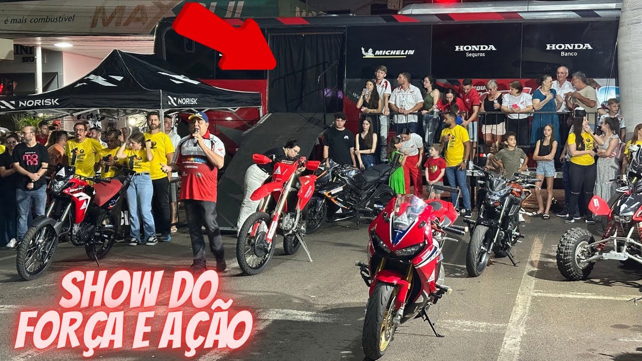 SHOW DE MANOBRAS RADICAIS DO FORÇA E AÇÃO/MOTOCICLISMO/CONCÓRDIA/SC