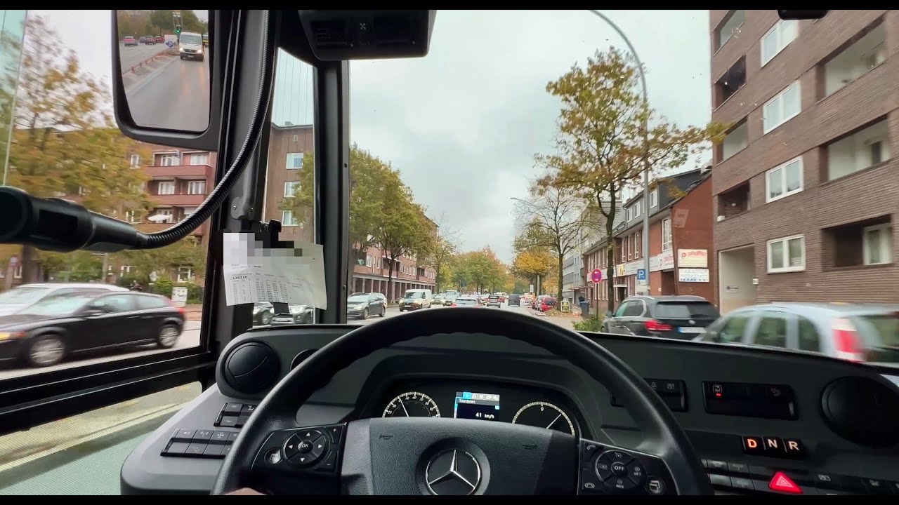 Bus Driver POV - Episode 5 | Quiet Drive in an Electric Bus