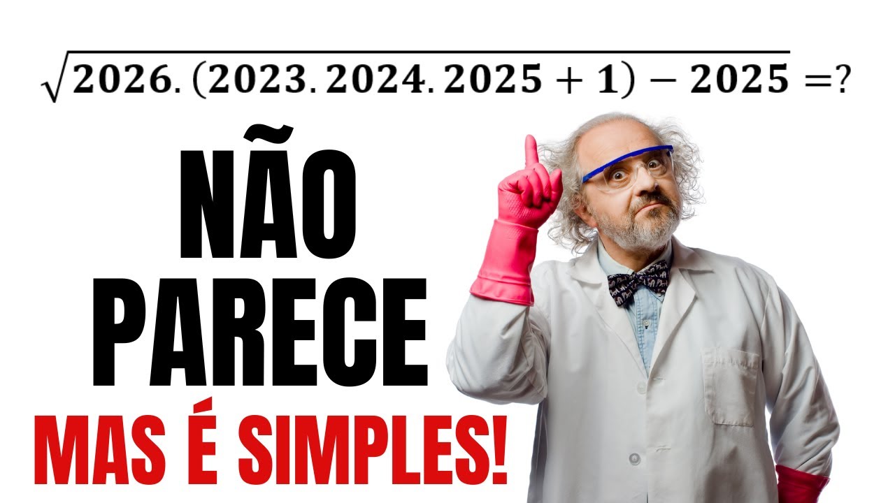 👉 ESSA QUESTÃO PARECE IMPOSSÍVEL...ATÉ VOCÊ VER O PADRÃO!