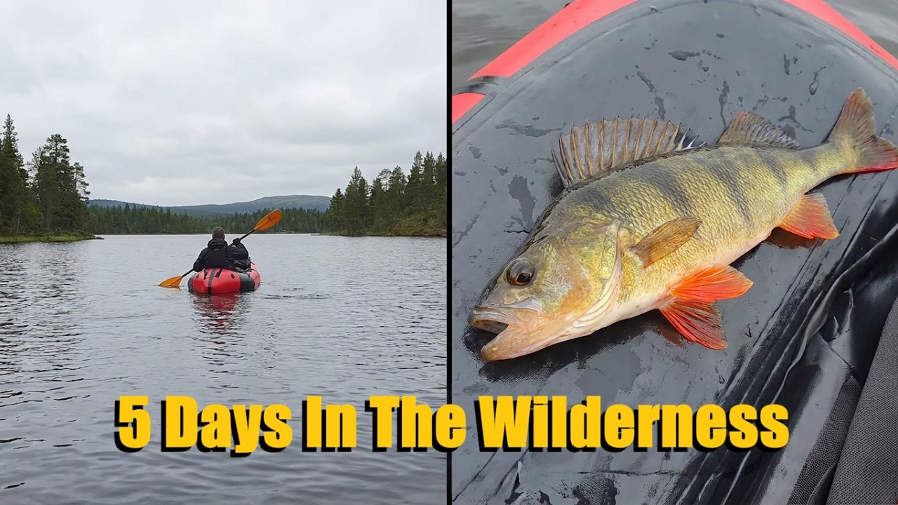 5-days in the nordic wilderness | Packrafting, Fishing & Hiking | Durston X-Mid 1