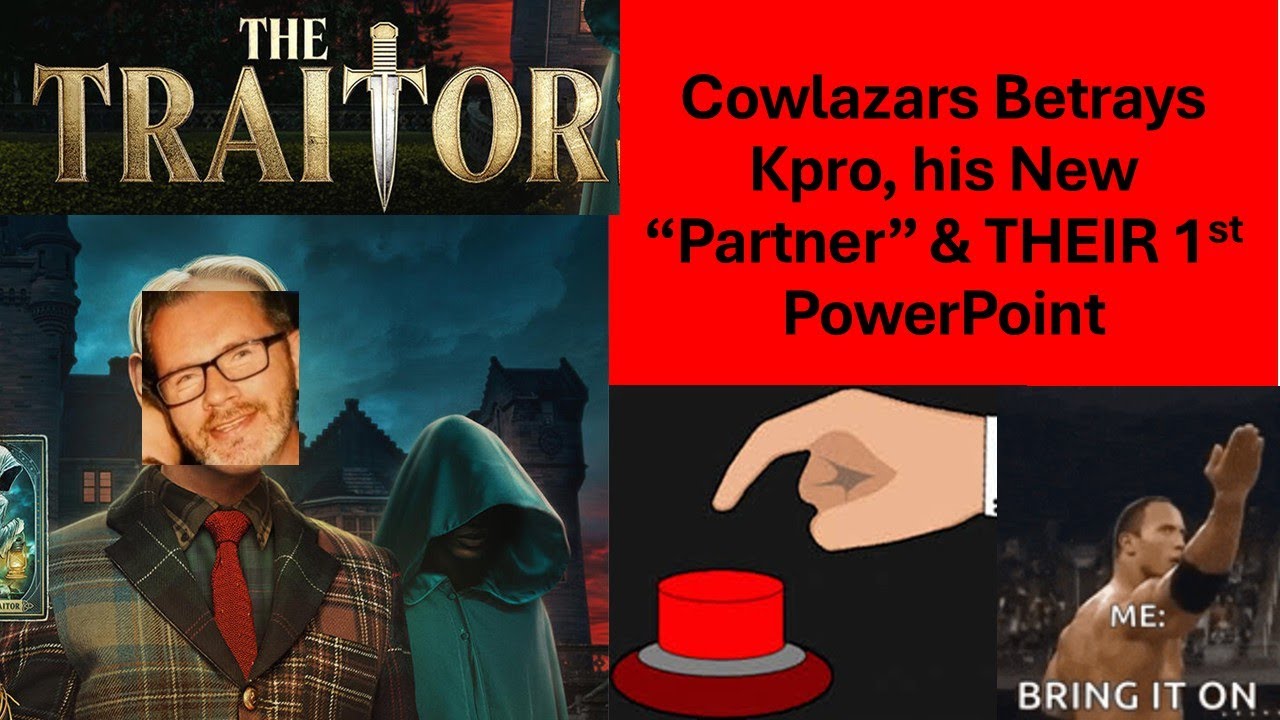 Cowlazars NEW partner and FIRST PowerPoint! #betrayal #therestresasureinside