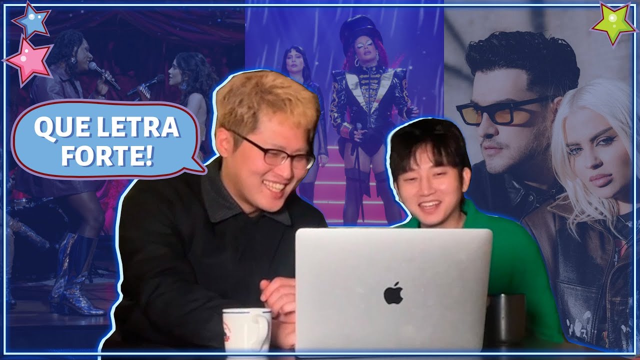 BANDA COREANA REAGE A LETRAS DE MÚSICAS BRASILEIRAS (COM OFF THE MENU)