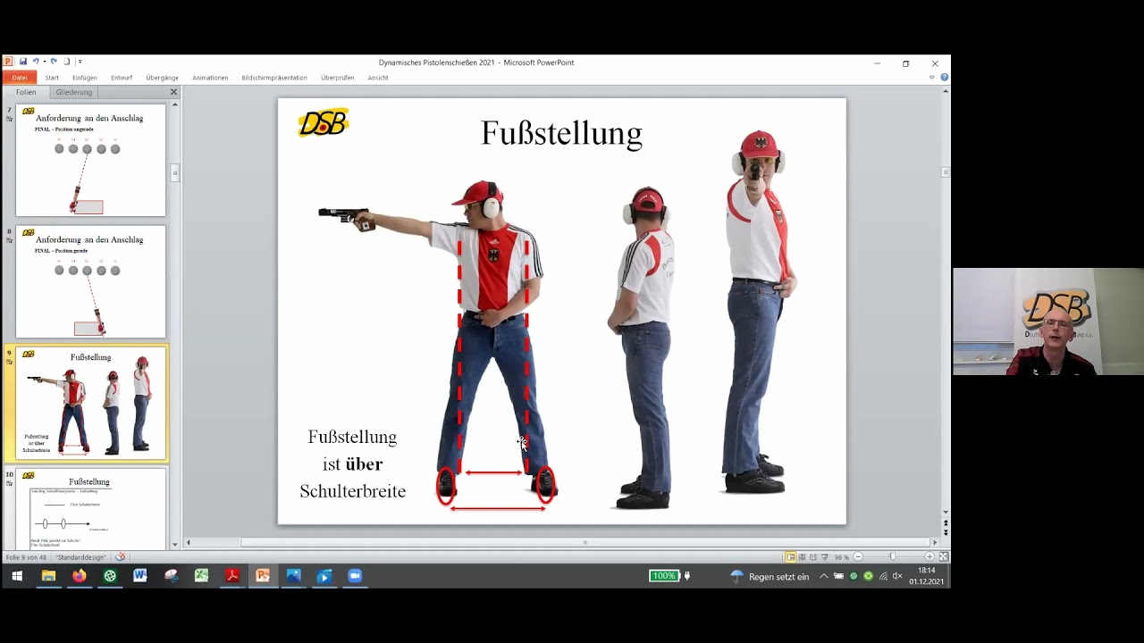 DSB Webinar - Dynamisches Pistolenschießen