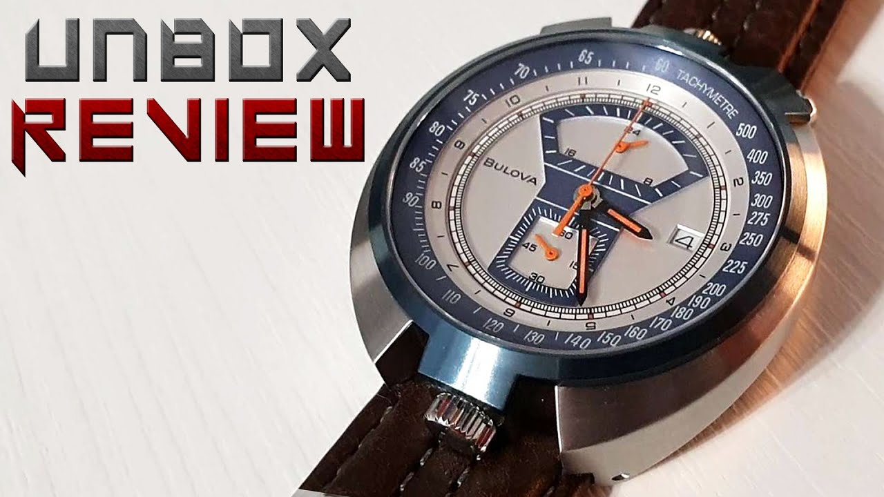 Bulova Parking Meter Bullhead Chronograph 98B390 Limited Edition Watch Unboxing Review