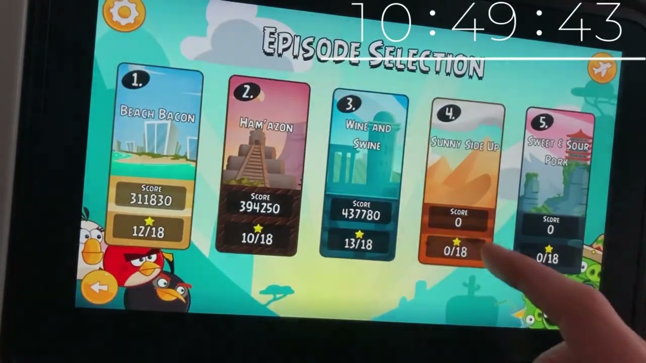 Angry Birds World Tour Speedrun (SA and Asia WR)
