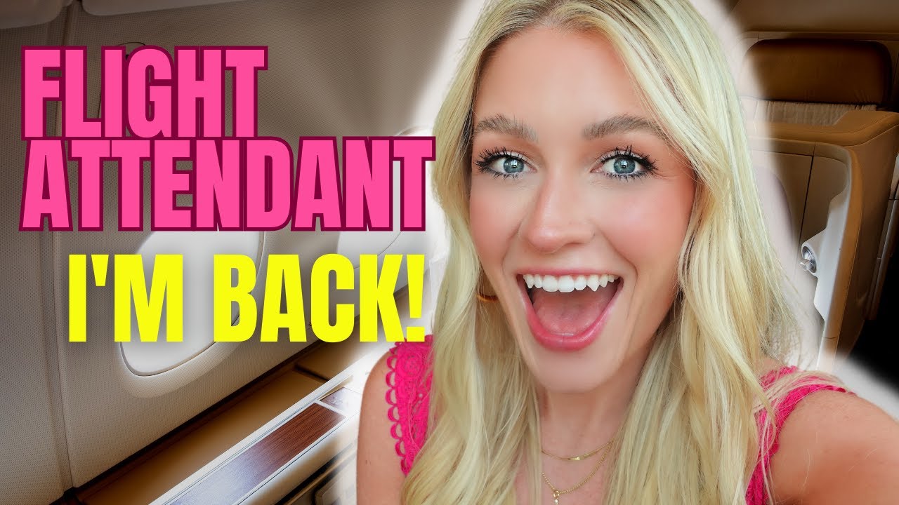 I'M BAAACK! Flight Attendant Vlog