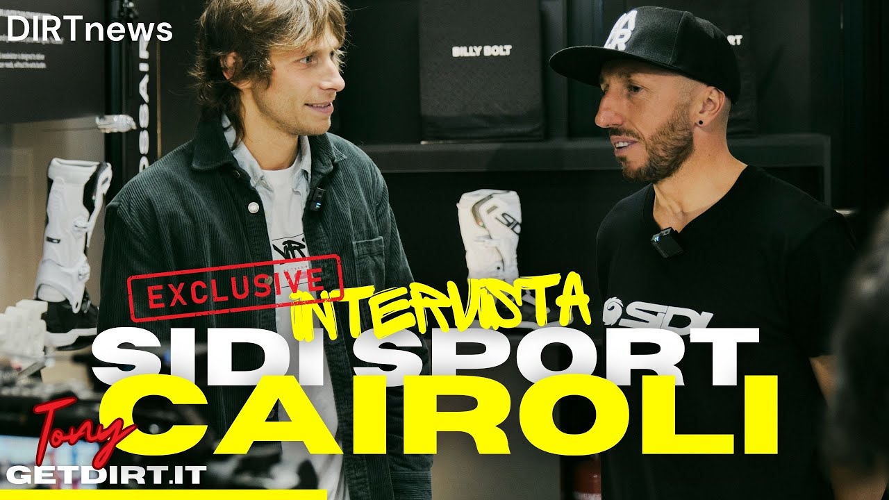 Quattro chiacchiere con Tony Cairoli, Alessandro Lupino e Nancy Van De Ven in EICMA allo stand Sidi