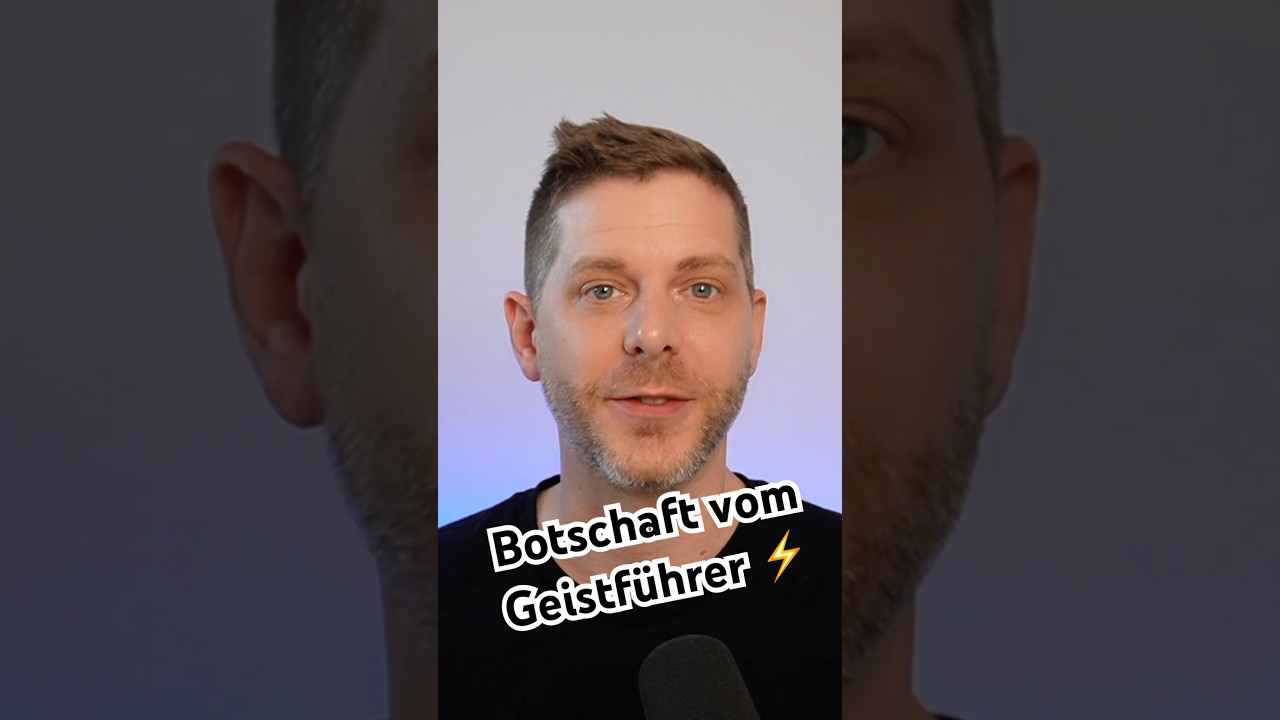 Botschaft von deinem Geistf&uuml;hrer