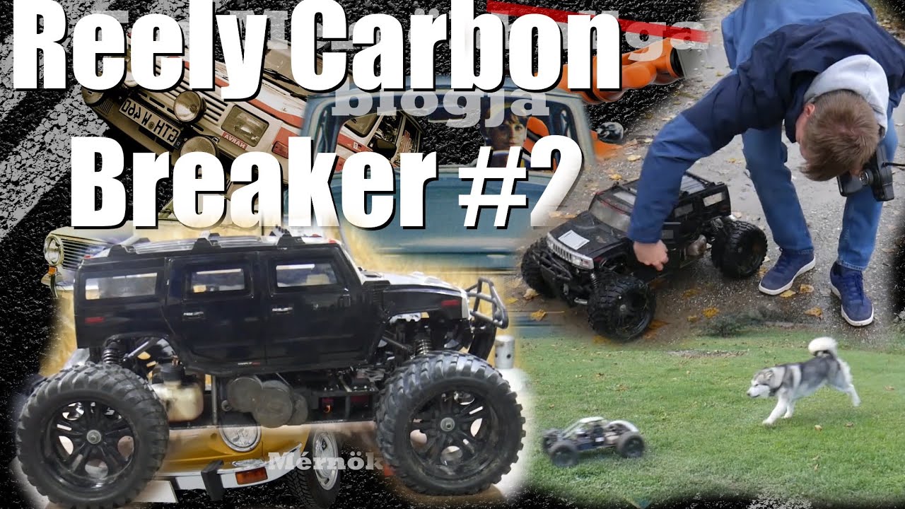 Benzines RC ismét akcióban! - 1:5 Reely Carbon Breaker #2