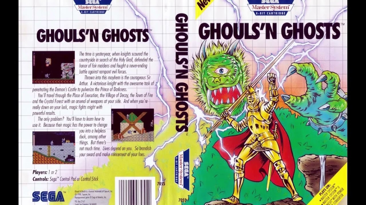 Ghouls'n Ghosts Sega Master System OST (Daimakaimura)