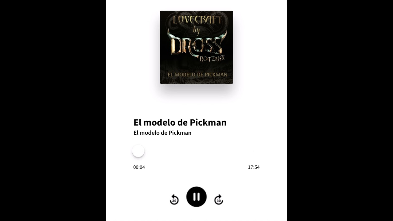 Reading u y DrossRotzan el modelo de pickman